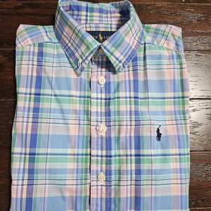 Boys Polo short sleeved button down